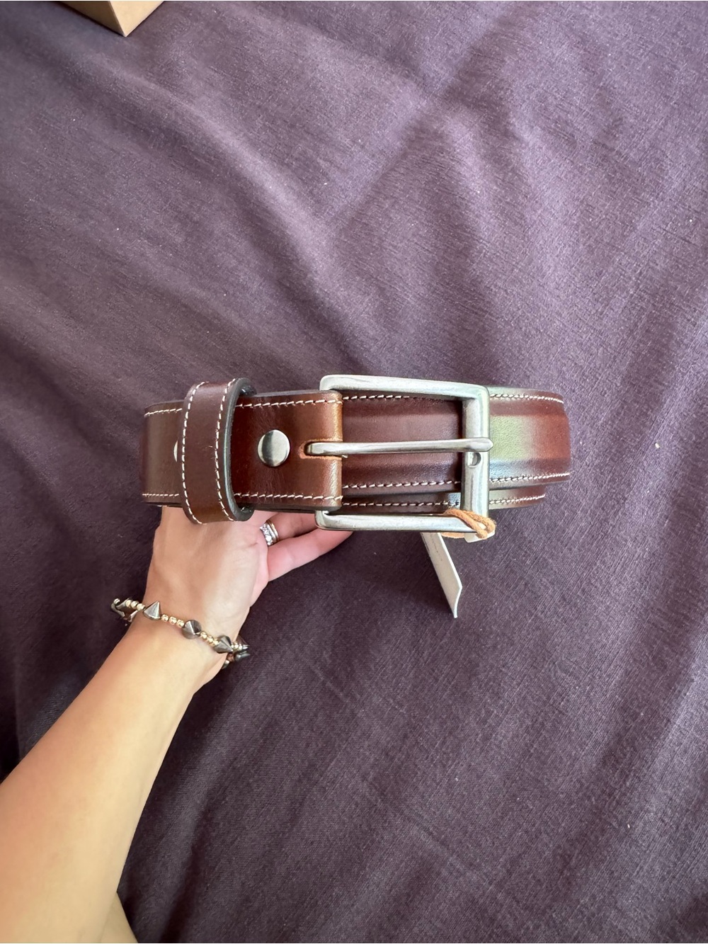 Quince Hugo leather belt - Picture 2 of 4